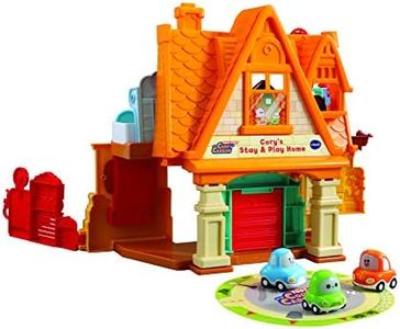 VTech Toot-Toot Cory Carson Cory’s Stay & Play Home - Interactive Pretend Home playset for Kids - 529103 Orange