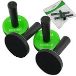 FOSHIO 4PCS Vehicle car wrap Gripper Magnets with Felt Base, Sign Marking Graphic Vinyl Magnet Holder Professional Vinyl Installing Tool.