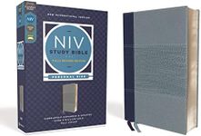 NIV Study Bible, Fully Revised Edition, Personal Size, Red Letter, Comfort Print [Navy/Blue]