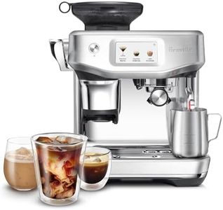 Breville the Barista Touch Impress Coffee Machine, Espresso Machine with Coffee Grinder (BES881BSS) - Brushed Stainless Steel
