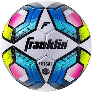 Franklin Sports Futsal Ball - Low Bounce Futsal and Indoor Soccer Training Ball - Heavy Indoor + Outdoor Futsal Ball - Official Size - Size 4