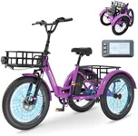 MOONCOOL Electric Tricycle for Adul