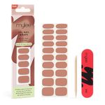 Mylee Gel Nail Wraps – 20 Pre-Cured Gel Stickers for Instant Mani – No Lamp Needed, Chip-Resistant, Glossy Finish, Lasts Up to 14 Days – Easy to Apply, Vegan & Cruelty-Free (0035 - Naturally Darling)