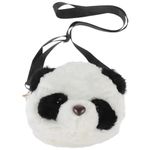 Generic Panda Purse Little Girl Purses Wallet for Girls Backpack Purses Girls Crossbody Purse Plush