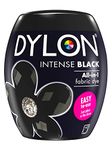 DYLON Machine Dye Pod, Easy-to-use Fabric Colour for Laundry, 350g (Intense Black)