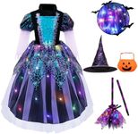 Meland Witch Costume for Girls - Li