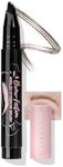 Anglicolor Eyebrow Pen, Angled Brow Brush, Microblading Eyebrow Pencils for Women, Natural Brow Pen, Eyebrow Brush To Hair-Like Strokes Long-Lasting, Waterproof, Smudge-Proof (01 Brown)