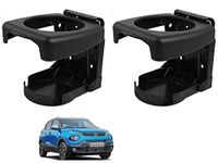 Auto Addict Car Black Drink Holder, Cup, Glass,Can & Bottle Holder Multifunctional Drink Holder Set of 2 Pcs for Tata Punch