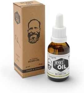 Beyer’s Oil Bartöl Zeder & Sandel 30ml - 100% natürliche Bartpflege - Macht den Bart weich und glatt