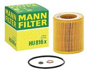 MANN-FILTER HU 816 x Oil Filter - CARS + TRANSPORTERS, Black