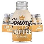 Jimmy's Iced Coffee Caramel BottleCan™ Multipack (12 x 275 ml) Refreshing, Ready to Drink Rainforest Alliance Arabica Chilled Coffee Energy Drink