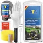 ATG® Bumper Repair Kit Black – Plastic Bumper Repair & Filler, Fix Scratches, Cracks & Scuffs, Restore Black Plastic, Car Bumper Scratch Repair Kit