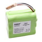 HQRP 2200mAh Extended Battery Compatible with iRobot Mint+ 5200 Mint Plus 5200, 5200c, 5200B, Braava 380 380t 390t GPRHC202N026 11003067-00 Robot Evolution Mint Plus Hard Floor Cleaner Robotic Vacuum