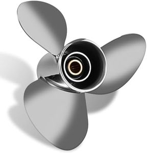 14 X 19 Stainless Steel Outboard Boat Propeller Fit Suzuki Engines DF50/60/70/90/100/115/115SS/115A/140/140AHP Upgrade OEM 990C0-00610-19P 3 Blades 15 Spline Tooth RH