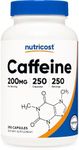 Nutricost Caffeine Pills, 200mg Per