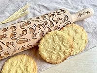 MEOW CATS EMBOSSING ROLLING PIN WOO