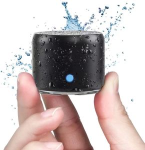 EWA A106 Pro Mini Bluetooth Speaker, IP67 Waterproof, Portable, Black