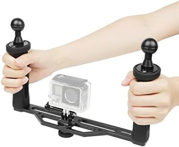 Shoot Aluminium Alloy Handheld Stabilizer Tray Handle Grip for Hero 13/12/11/10/9/8/7 6/5/4/3+/3 and 6 inch Dome Port and All LED Video Light Camera Camcorder with 1/4 inch Screw Hole