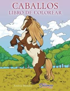 Caballos libro de colorear: Para niños de 9 a 12 años