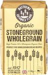 Matthews Cotswold Organic Stoneground Wholemeal Flour | High Protein 100% Organic Flour | Specialty | Artisanal | Milled In Britain (1.5kg Bag (Single Bag))