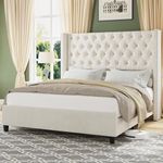 Jocisland Queen Upholstered Bed Fra