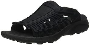 KEEN Women's Uneek SNK Slide Slipper, Black, 3.5 UK