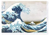 The Great Wave Off Kanagawa - Katsushika Hokusai - Japanese Art Blank Greeting Card