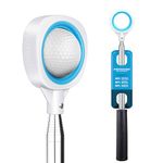 CHAMPKEY Pressure Golf Ball Retriever Performance Version - Thicken Stainless Steel Shaft with Rubber Grip Golf Retriever - Available in 9Ft / 12Ft / 14.5Ft / 16.3Ft / 17Ft / 20Ft (12 Ft)