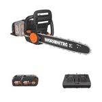 Worx Nitro 40V 16" Cordless Chainsaw Power Share PRO with Brushless Motor - WG385 (Batteries & Charger Included)