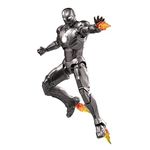 LonullyMege 7 inch Light Up Ironman Action Figure-2022 New Released Exquisite Painting All Joints Movable Collection Mark Doll (LED MK2)