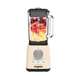 Magimix Blender Power 4 | Quiet Mark Approval | Metal/Glass | 1300W | 1.8L | Cream | 11627