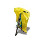 TUFFPAULIN Cycle Wrap Yellow, Universal Cycle Cover, Bicycle Cover, Extra Strong, Durable, UV Resistant, 100% Waterproof Virgin, 6 Layers 3D Rib Technology, 68in x 20in x 34in - 1 No.