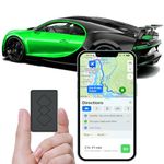 GPS Tracker for Vehicles,Mini Car GPS Tracker Portable Real Time Magnetic GPS Tracking Device,Full Global Coverage Location Tracker for Kids,Dogs,Trucks/Person,No Monthly Fee