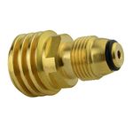 Onlyfire Universal Fit Propane Tank Adapters - Converts LP Tank POL Service Valve to QCC1 (Type 1) Outlet