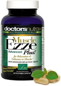 Doctors Nutra Nutraceuticals Muscle Ezze Plus - Day or Night Use Natural Relaxant - Gluten-Free - 60 Veg. Capsules