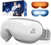 Bob and Brad EyeOasis 3 Electric Heated Eye Mask With Cooling Gel Pad,Gifts for Father Day Women Men,Weighted Eye Mask for Dry Eyes,Puffiness Sleeping Rechargeable with Music for Relaxation