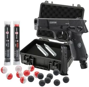 Lancer Tactical Scorpion 0.50 Cal Pepper Projectile Launcher Full Set w/Carrying Case-Less Lethal for Self Defense, Personal Defense, Home Defense (CO2 Non-Blowback)