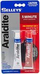 Selleys Araldite 5 Minute Epoxy Adhesive 35 ml, Clear