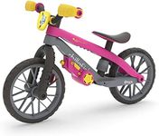 Chillafish BMXie Moto Multi-Play Balance Trainer with Real VROOM VROOM Sounds and Detachable Play Motor, Included Child-Safe Screwdriver and Screws, Adjustable seat, for Age 2-5 Years, Pink