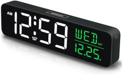 Peakeep 9" Digital Alarm Clock Larg