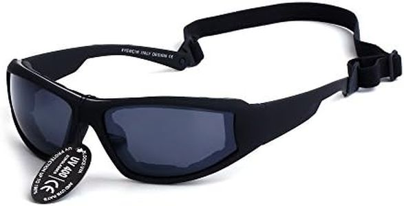 Supertrip Sports Glasses UV400 Protective Motorcycle/Cycling Sunglasses Ski Goggles Color Black