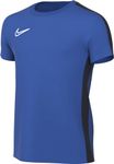 NIKE DR1343-463 Y NK DF ACD23 TOP SS T-Shirt Unisex Royal Blue/Obsidian/White Size L