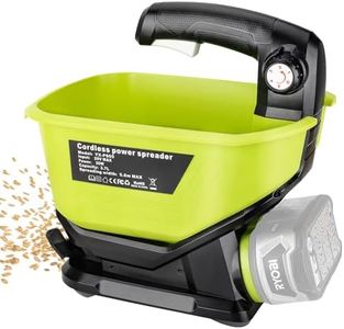 Philophca Salt Spreader for Ryobi 18V One+ Battery, Seed Spreader Handheld Fertilizer Spreader Power Spreader Available Year-Round, Grass Seeds, Rock Salt (Tool Only)