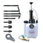 Prokomon 3 Liters Transmission Fluid Pump Oil Filling Filler System Fluid Transfer Pump Tool with Adapters