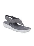 Bata Womens Blossom Sandal Flats, (5612288), UK 5 Grey