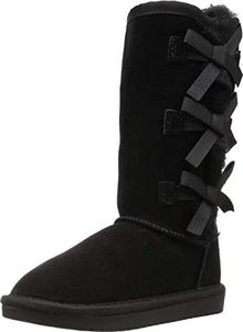 KOOLABURRA BY UGG Women's Victoria Tall High Boots, Black, 4 UK