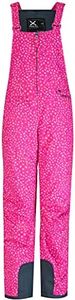 Arctix Kids Insulated Snow Bib Overalls, Starflake Fuchsia, Medium