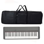 TECHBLAZE Cotton 38 Inch Padded Keyboard Cover Bag Durable Waterproof Piano Bag Compatible With Psr-F52,F51,E263 & Casio Ctk 2550,Ctk3500,Casio Ct-S200,Casio Ct-S300 Portable Piano Bag-Black