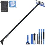 JOYTUTUS 61.3″ Ice Scraper and Long