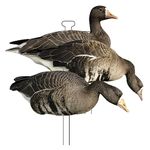 Higdon Outdoors Flats Specklebelly Standard Silhouette Waterfowl Decoy, 12-Pack